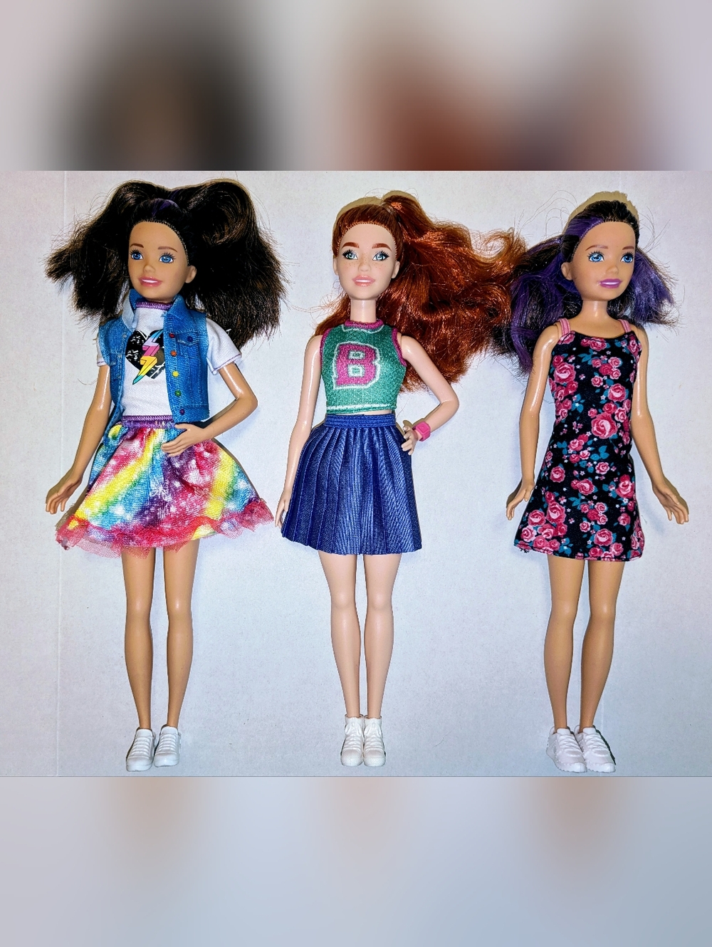 Lot of 3 Barbie Skipper Dolls